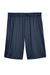 Team 365 TT11SH Mens Zone Performance Moisture Wicking Shorts w/ Pockets Dark Navy Blue Flat Front