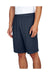 Team 365 TT11SH Mens Zone Performance Moisture Wicking Shorts w/ Pockets Dark Navy Blue Model 3q