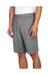 Team 365 TT11SH Mens Zone Performance Moisture Wicking Shorts w/ Pockets Graphite Grey Model 3q