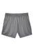 Team 365 TT11SHW Womens Zone Performance Moisture Wicking Shorts w/ Pockets Graphite Grey Flat Back