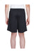 Team 365 TT11SHY Youth Zone Performance Moisture Wicking Shorts w/ Pockets Black Model Back