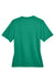 Team 365 TT11W Womens Zone Performance Moisture Wicking Short Sleeve V-Neck T-Shirt Kelly Green Flat Back