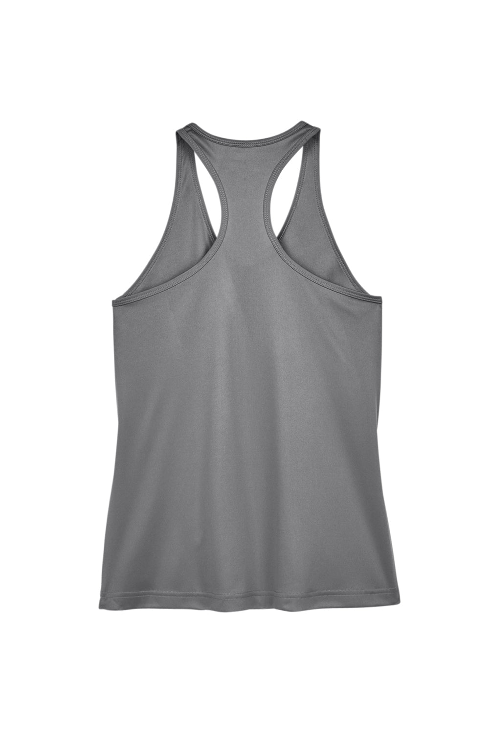 Team 365 TT11WRC Womens Zone Performance Moisture Wicking Tank Top Graphite Grey Flat Back