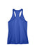 Team 365 TT11WRC Womens Zone Performance Moisture Wicking Tank Top Royal Blue Flat Back