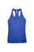 Team 365 TT11WRC Womens Zone Performance Moisture Wicking Tank Top Royal Blue Flat Front