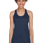 Team 365 Womens Zone Performance Moisture Wicking Tank Top - Dark Navy Blue