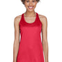 Team 365 Womens Zone Performance Moisture Wicking Tank Top - Red