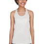 Team 365 Womens Zone Performance Moisture Wicking Tank Top - Silver Grey