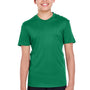 Team 365 Youth Zone Performance Moisture Wicking Short Sleeve Crewneck T-Shirt - Kelly Green