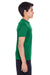 Team 365 TT11Y Youth Zone Performance Moisture Wicking Short Sleeve Crewneck T-Shirt Kelly Green Model Side