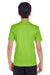 Team 365 TT11Y Youth Zone Performance Moisture Wicking Short Sleeve Crewneck T-Shirt Acid Green Model Back