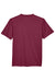 Team 365 TT11Y Youth Zone Performance Moisture Wicking Short Sleeve Crewneck T-Shirt Maroon Flat Back