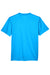 Team 365 TT11Y Youth Zone Performance Moisture Wicking Short Sleeve Crewneck T-Shirt Electric Blue Flat Back