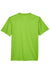 Team 365 TT11Y Youth Zone Performance Moisture Wicking Short Sleeve Crewneck T-Shirt Acid Green Flat Back