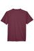 Team 365 TT11Y Youth Zone Performance Moisture Wicking Short Sleeve Crewneck T-Shirt Dark Maroon Flat Back