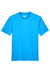 Team 365 TT11Y Youth Zone Performance Moisture Wicking Short Sleeve Crewneck T-Shirt Electric Blue Flat Front