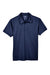 Team 365 TT21 Mens Command Performance Moisture Wicking Short Sleeve Polo Shirt Dark Navy Blue Flat Front