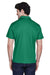 Team 365 TT21 Mens Command Performance Moisture Wicking Short Sleeve Polo Shirt Kelly Green Model Back