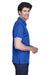 Team 365 TT21 Mens Command Performance Moisture Wicking Short Sleeve Polo Shirt Royal Blue Model Side