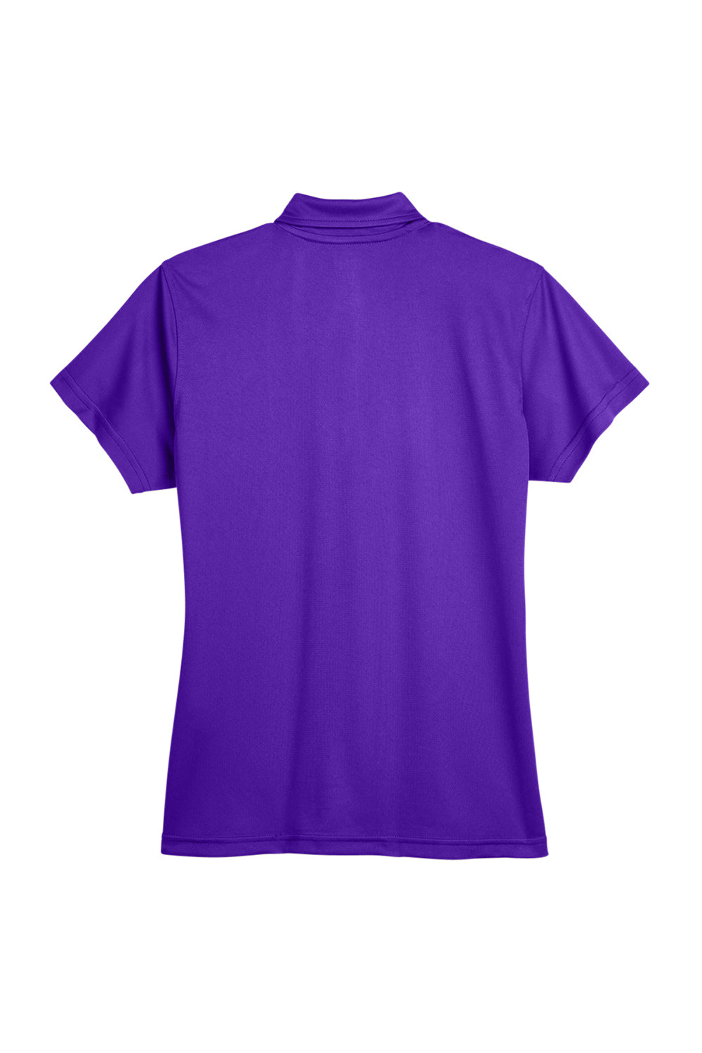 Team 365 TT21W Womens Command Performance Moisture Wicking Short Sleeve Polo Shirt Purple Flat Back