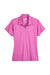 Team 365 TT21W Womens Command Performance Moisture Wicking Short Sleeve Polo Shirt Charity Pink Flat Front