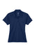 Team 365 TT21W Womens Command Performance Moisture Wicking Short Sleeve Polo Shirt Dark Navy Blue Flat Front