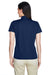 Team 365 TT21W Womens Command Performance Moisture Wicking Short Sleeve Polo Shirt Dark Navy Blue Model Back