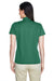 Team 365 TT21W Womens Command Performance Moisture Wicking Short Sleeve Polo Shirt Dark Green Model Back