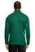 Team 365 TT31 Mens Zone Performance Moisture Wicking 1/4 Zip Sweatshirt Forest Green Model Back