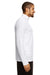 Team 365 TT31 Mens Zone Performance Moisture Wicking 1/4 Zip Sweatshirt White Model Side