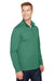 Team 365 TT31H Mens Zone Sonic Performance Moisture Wicking 1/4 Zip Sweatshirt Heather Forest Green Model 3q