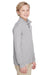 Team 365 TT31HY Youth Zone Sonic Performance Moisture Wicking 1/4 Zip Sweatshirt Heather Grey Model 3q