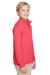 Team 365 TT31HY Youth Zone Sonic Performance Moisture Wicking 1/4 Zip Sweatshirt Heather Red Model 3q