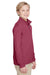 Team 365 TT31HY Youth Zone Sonic Performance Moisture Wicking 1/4 Zip Sweatshirt Heather Maroon Model 3q