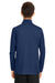 Team 365 TT31Y Youth Zone Performance Moisture Wicking 1/4 Zip Sweatshirt Dark Navy Blue Model Back