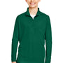 Team 365 Youth Zone Performance Moisture Wicking 1/4 Zip Sweatshirt - Forest Green