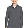 Team 365 Youth Zone Performance Moisture Wicking 1/4 Zip Sweatshirt - Graphite Grey