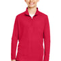 Team 365 Youth Zone Performance Moisture Wicking 1/4 Zip Sweatshirt - Red