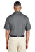 Team 365 TT51 Mens Zone Performance Moisture Wicking Short Sleeve Polo Shirt Graphite Grey Model Back