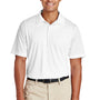 Team 365 Mens Zone Performance Moisture Wicking Short Sleeve Polo Shirt - White