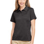 Team 365 Womens Zone Sonic Moisture Wicking Short Sleeve Polo Shirt - Heather Black