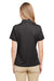 Team 365 TT51HW Womens Zone Sonic Moisture Wicking Short Sleeve Polo Shirt Heather Black Model Back