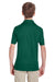 Team 365 TT51Y Youth Zone Performance Moisture Wicking Short Sleeve Polo Shirt Forest Green Model Back