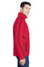 Team 365 TT70 Mens Conquest Wind & Water Resistant Full Zip Hooded Jacket Red Model Side