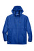 Team 365 TT73 Mens Zone Protect Water Resistant Full Zip Hooded Jacket Royal Blue Flat Front