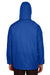 Team 365 TT73 Mens Zone Protect Water Resistant Full Zip Hooded Jacket Royal Blue Model Back