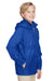 Team 365 TT73Y Youth Zone Protect Water Resistant Full Zip Hooded Jacket Royal Blue Model 3q