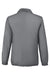 Team 365 TT75 Mens Zone Protect Water Resistant Snap Down Coaches Jacket Graphite Grey Flat Back