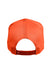 Team 365 TT801 Mens Zone Performance Moisture Wicking Snapback Hat Orange Flat Back