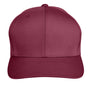 Team 365 Mens Zone Performance Moisture Wicking Snapback Hat - Maroon